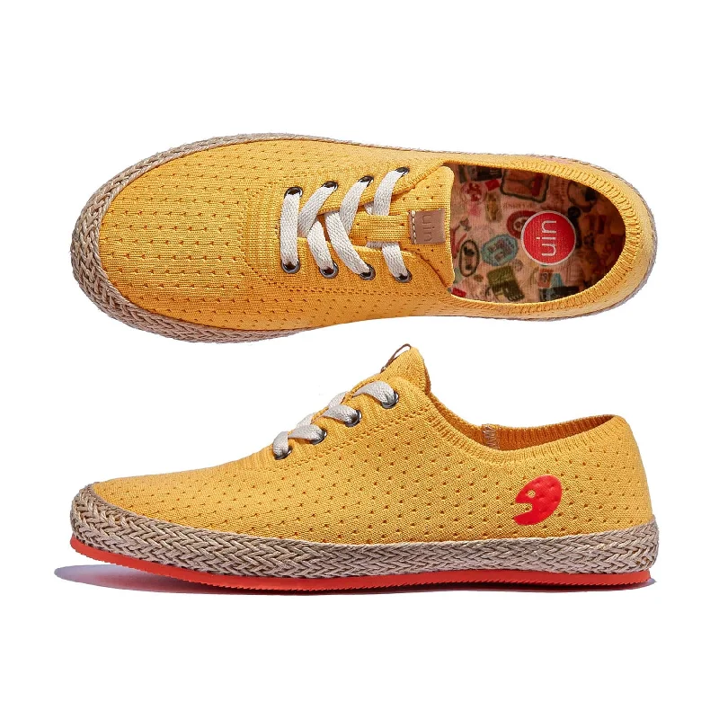 Men's high - quality espadrilles with hand - crafted detailsAmber Yellow Formentera I Men