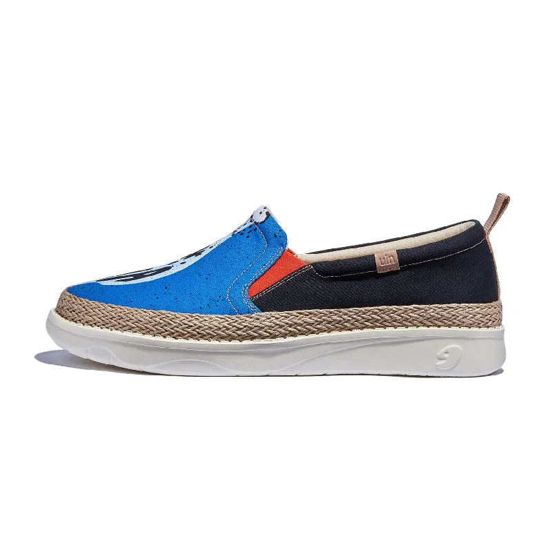 Men's high - top espadrilles with a contrast stitchingAloha Tarragona I Men