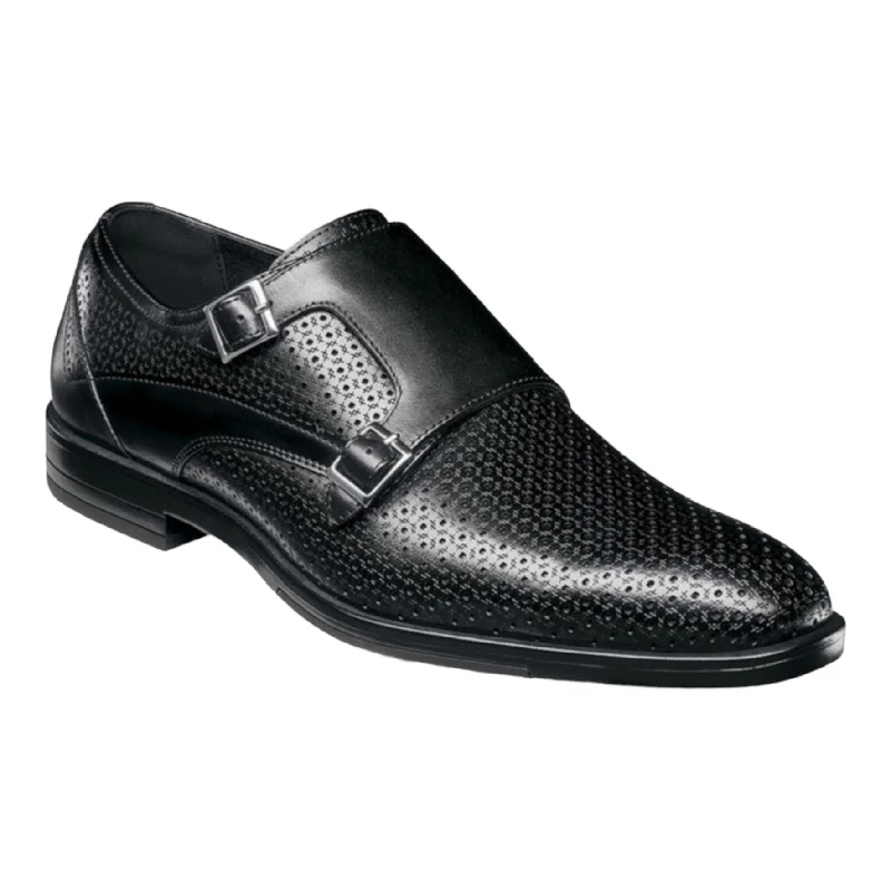 Men's formal shoes with a narrow toe boxSTACY ADAMS: Arthur Monk Strap 25654