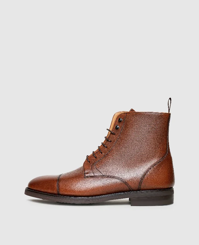 Breathable men's boat shoes for all - day wearWinston CDB - Cognac
